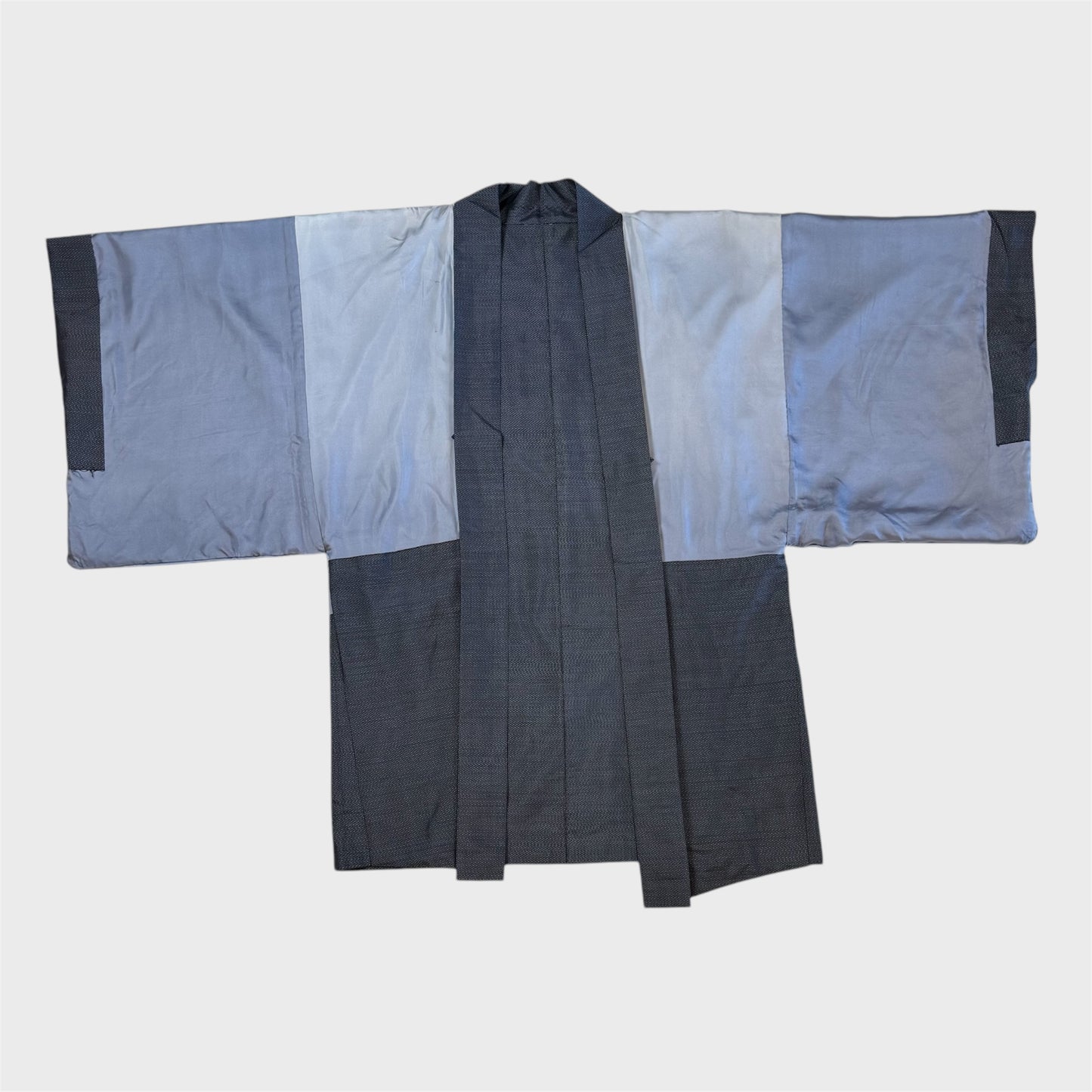 Vintage Haori - Men's Kimono Jacket - Ōshima-tsumugi