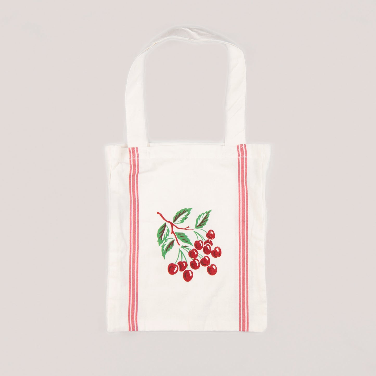 Red and White Kitchen - Cherry Tile Tote