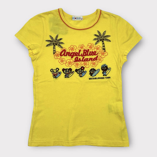 Vintage Island Yellow T-shirt