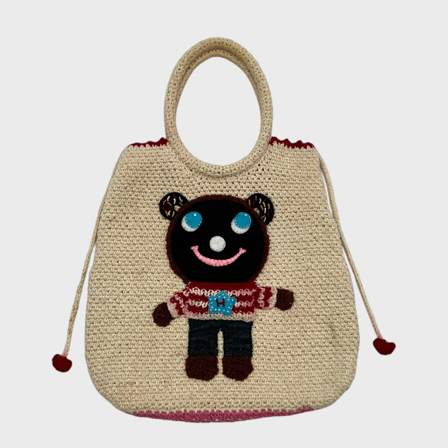 Vintage Doughnut Bear Bag