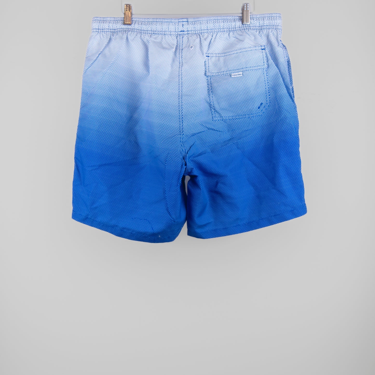 Calvin Klein - Standard UV Protected Quick Dry Swim Trunk - Blue