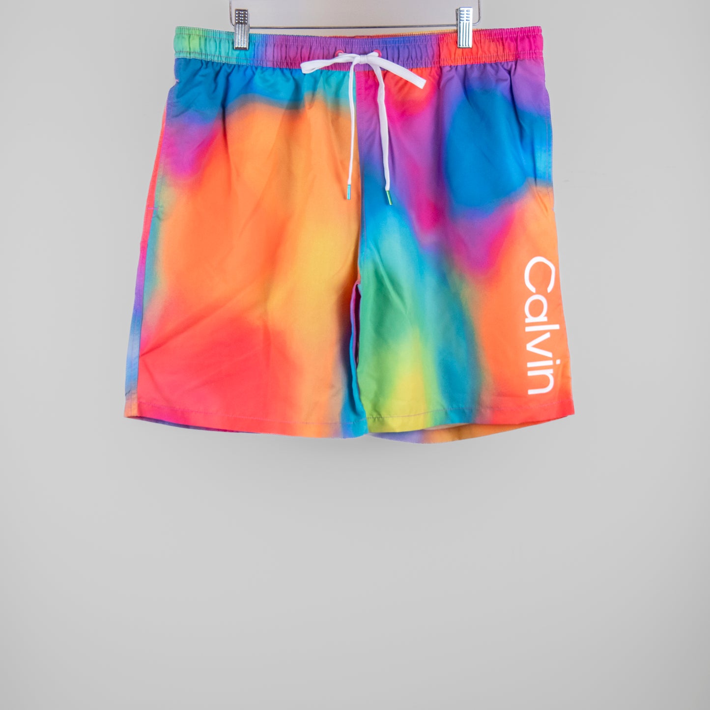 Calvin Klein -  Standard UV Protected Quick Dry Swim Trunk - Multi