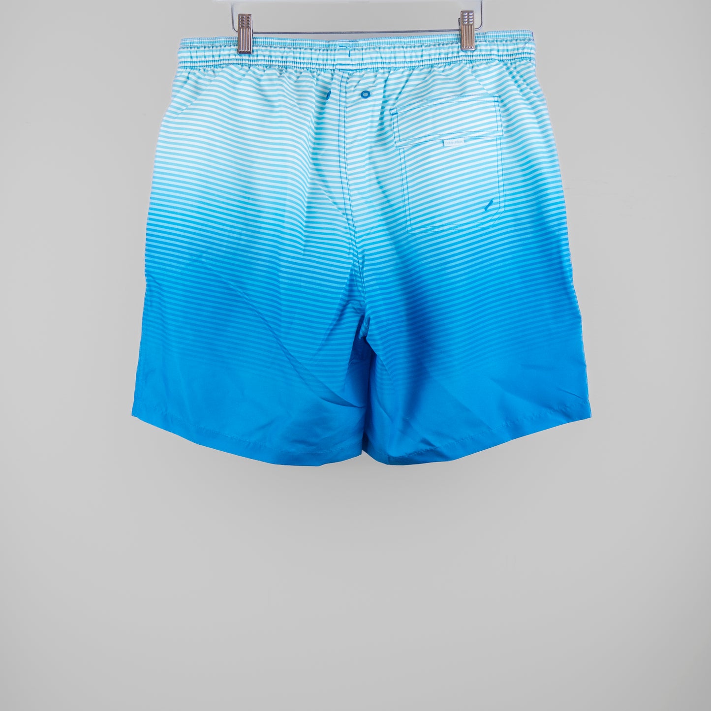 Calvin Klein - Standard UV Protected Quick Dry Swim Trunk - Blue