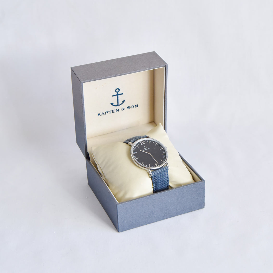 Kapten & Son - Watch Campina - Blue/Silver