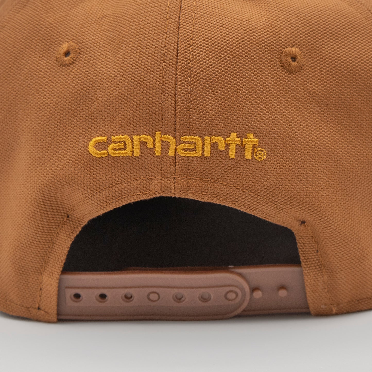 Carhartt - Firm Duck Flat Brim Cap - Carhartt Brown