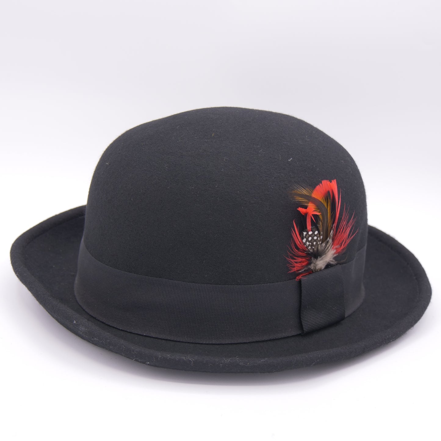Christy's Crown Series - Wool Round Hat - Black
