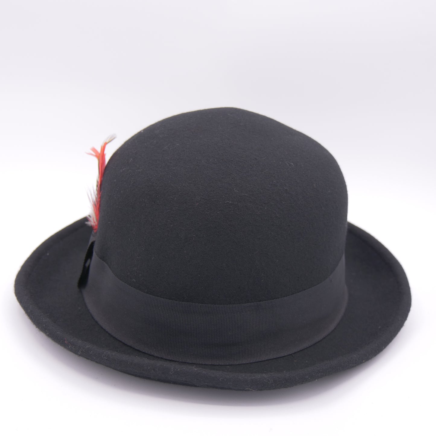 Christy's Crown Series - Wool Round Hat - Black