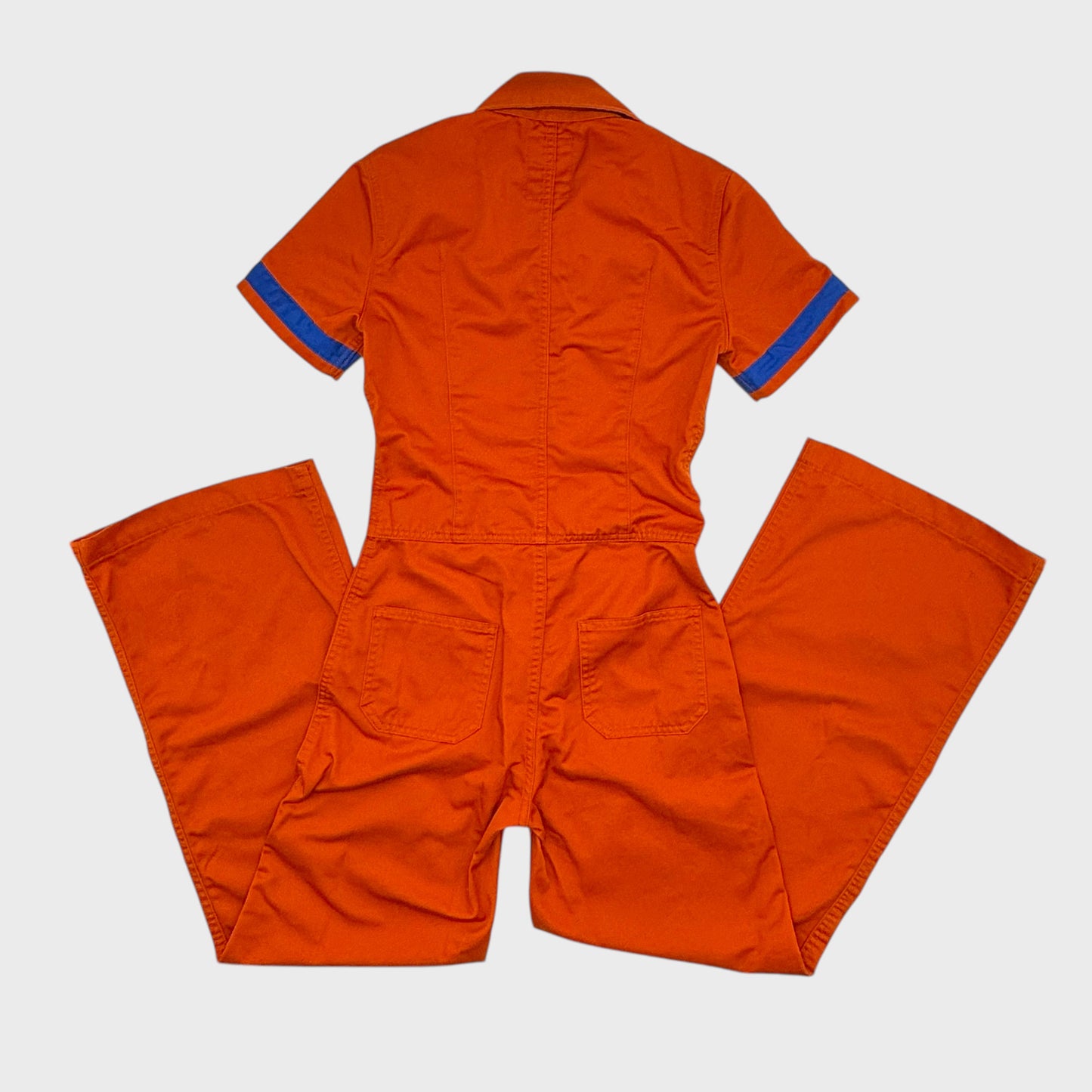 Vintage Orange Rompers