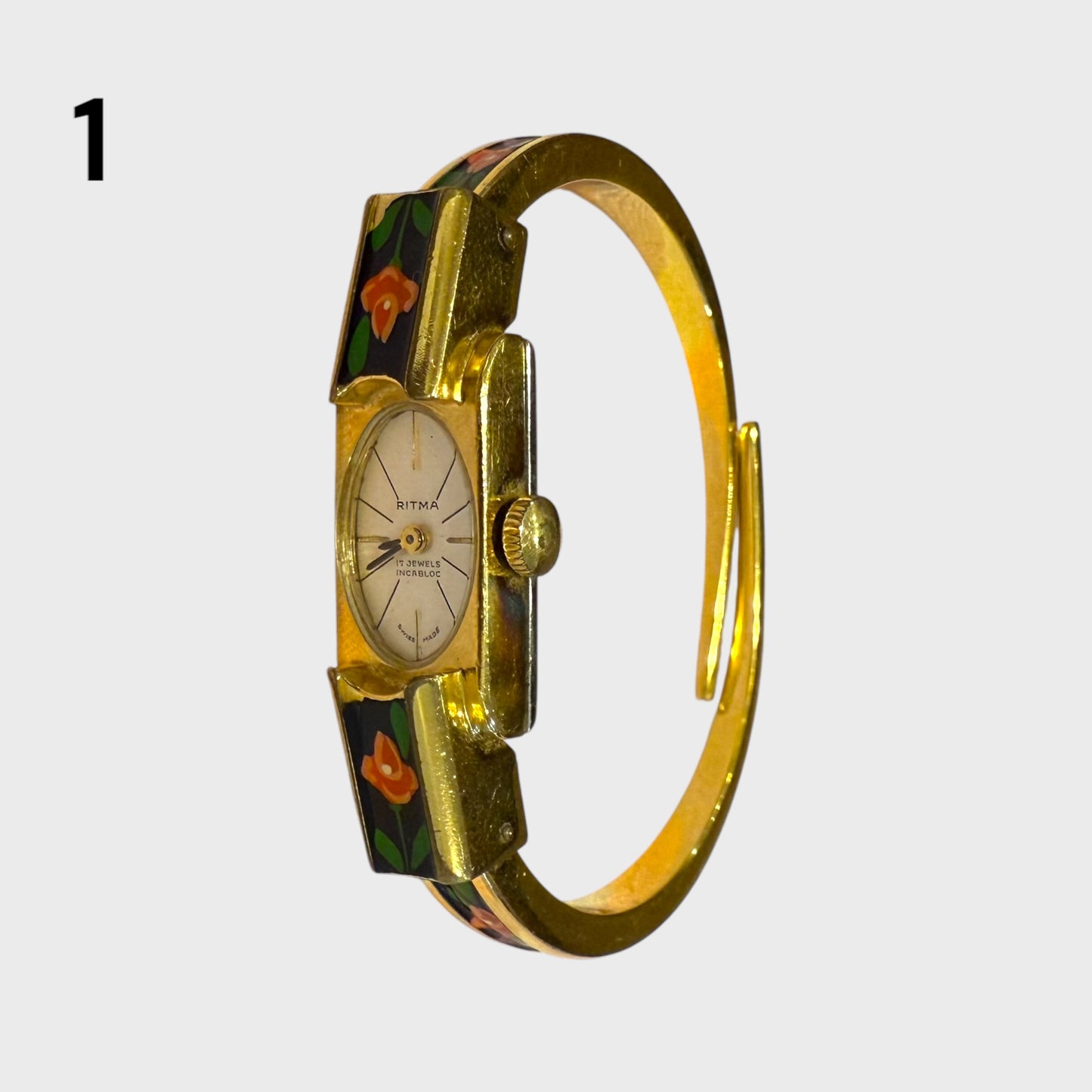 Vintage Bangle Wristwatch (RARE FINDS)