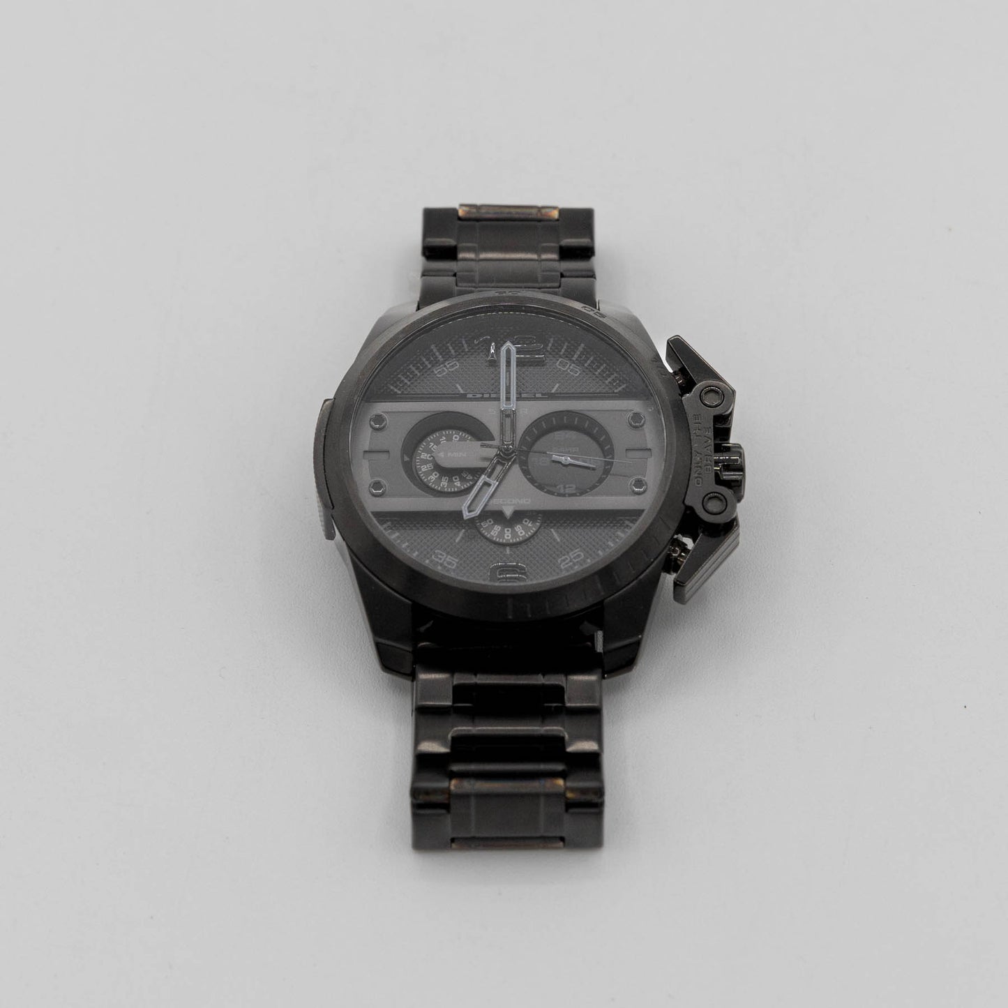 Diesel - Ironside Black Ion-Plated Stainless Steel Watch