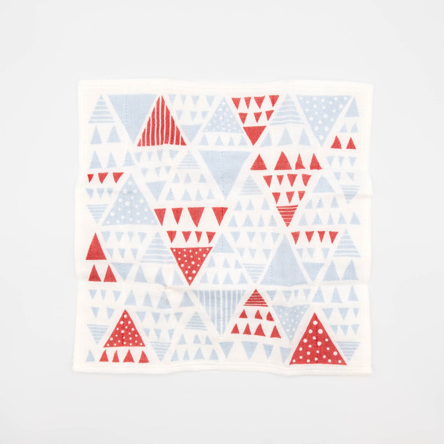 Kaya Dish Cloth - Triangle - Red & Blue
