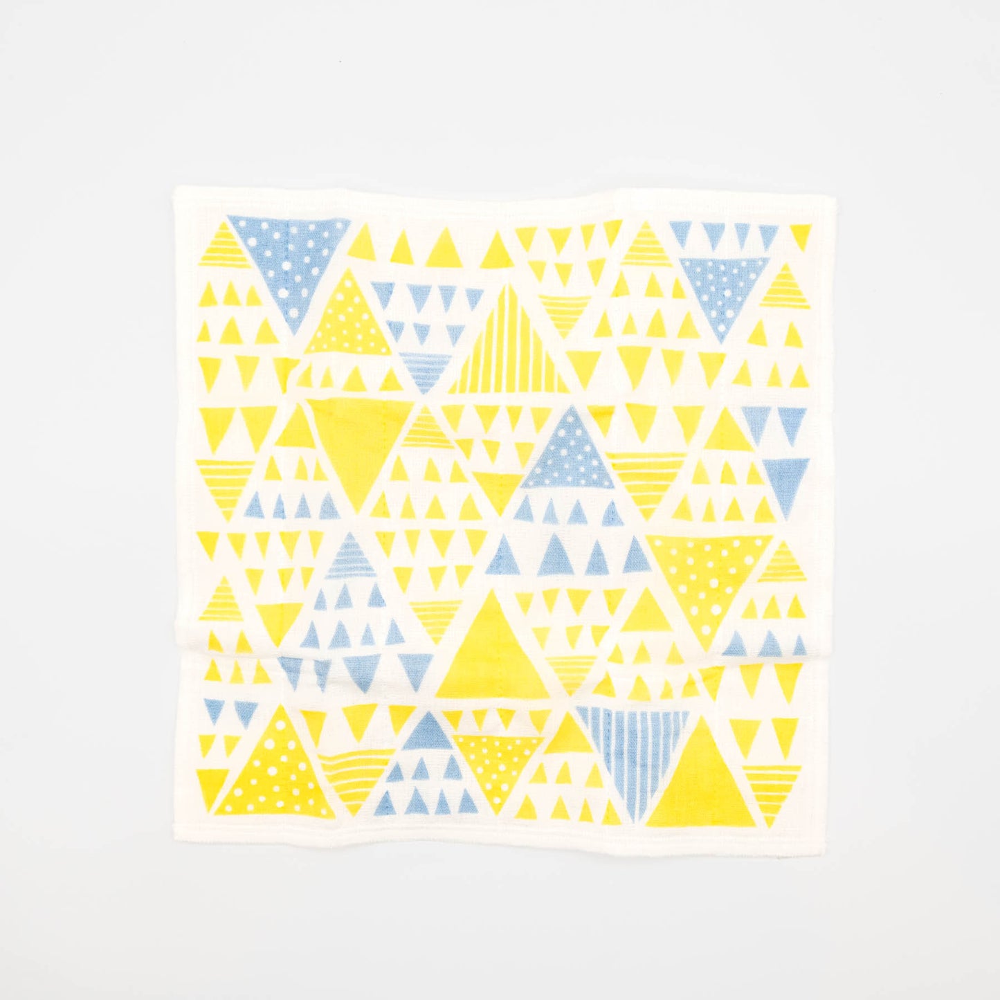 Kaya Dish Cloth - Triangle - Yellow & Blue