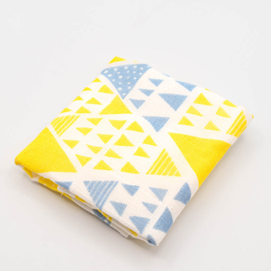 Kaya Dish Cloth - Triangle - Yellow & Blue