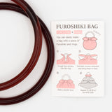 Furoshiki bag handles - Brown