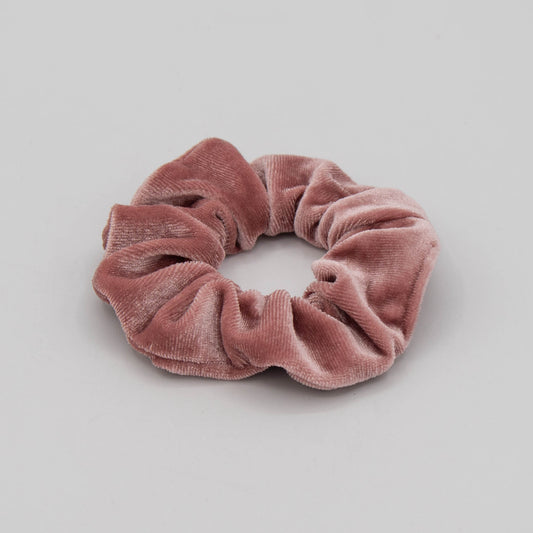 Velvet  Hair Scrunchies - Pink