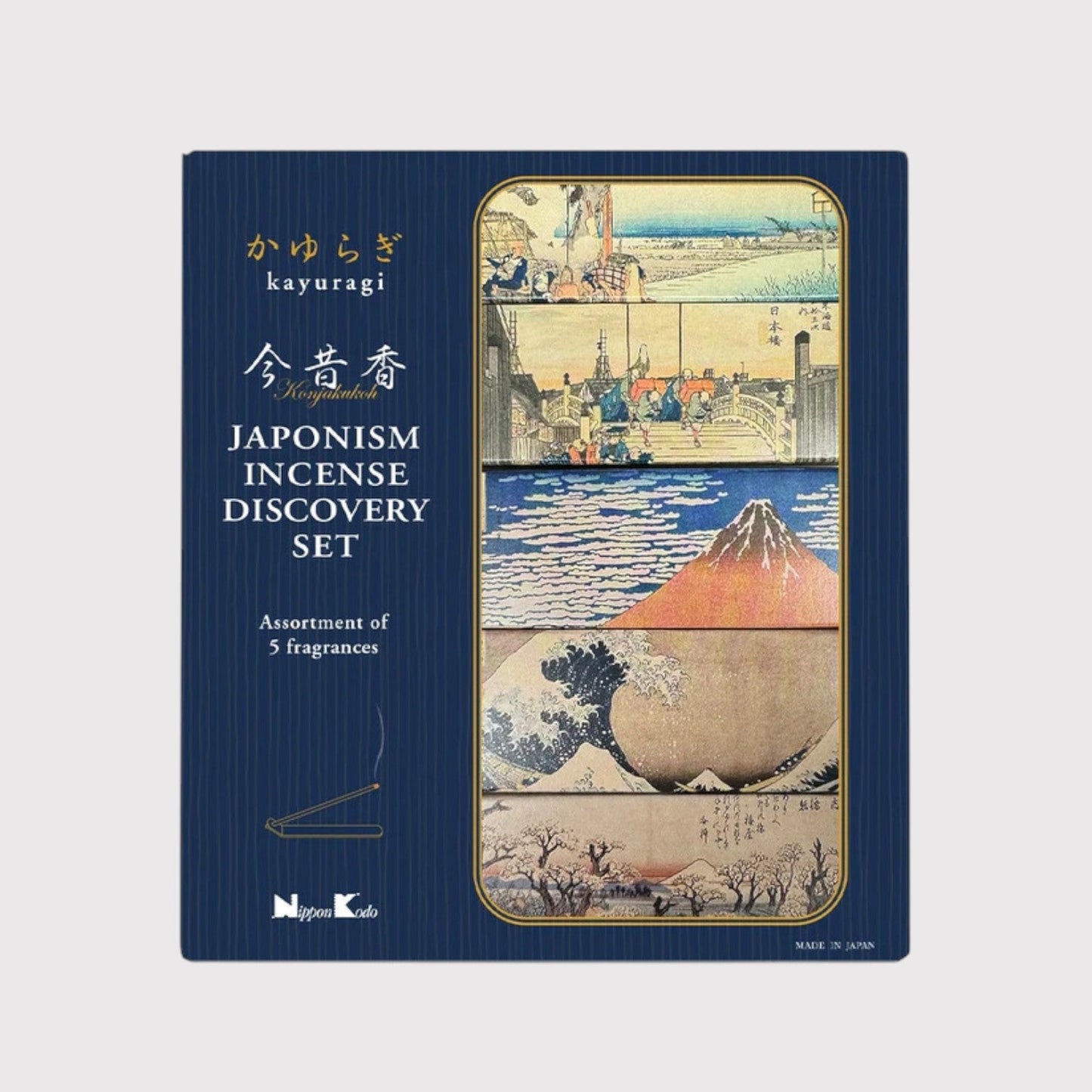 Nippon Kodo - Konjyaku-Koh Japonism Incense Discovery Set