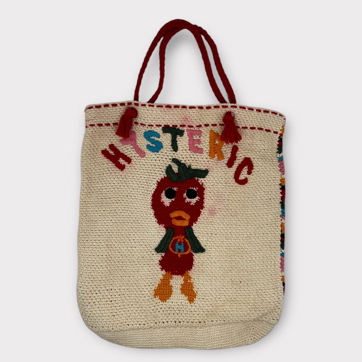 Vintage Tomato Bird Bag