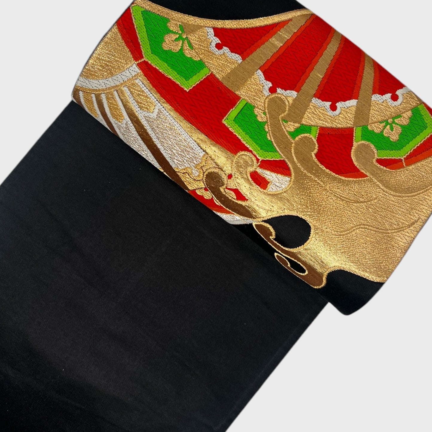 Vintage Japanese Kimono Belt Obi Table Runner (One of a kind)