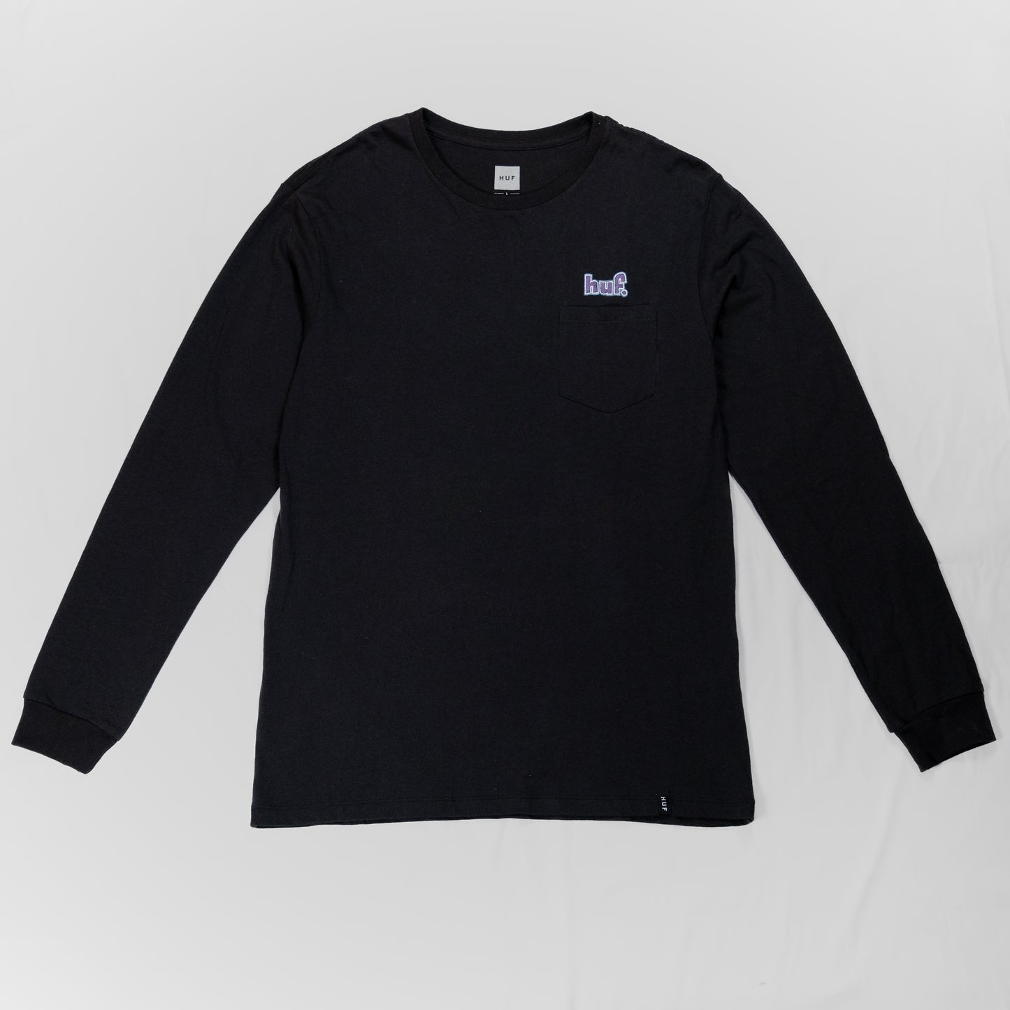 HUF - 1993 L/S Pocket Tee - Black