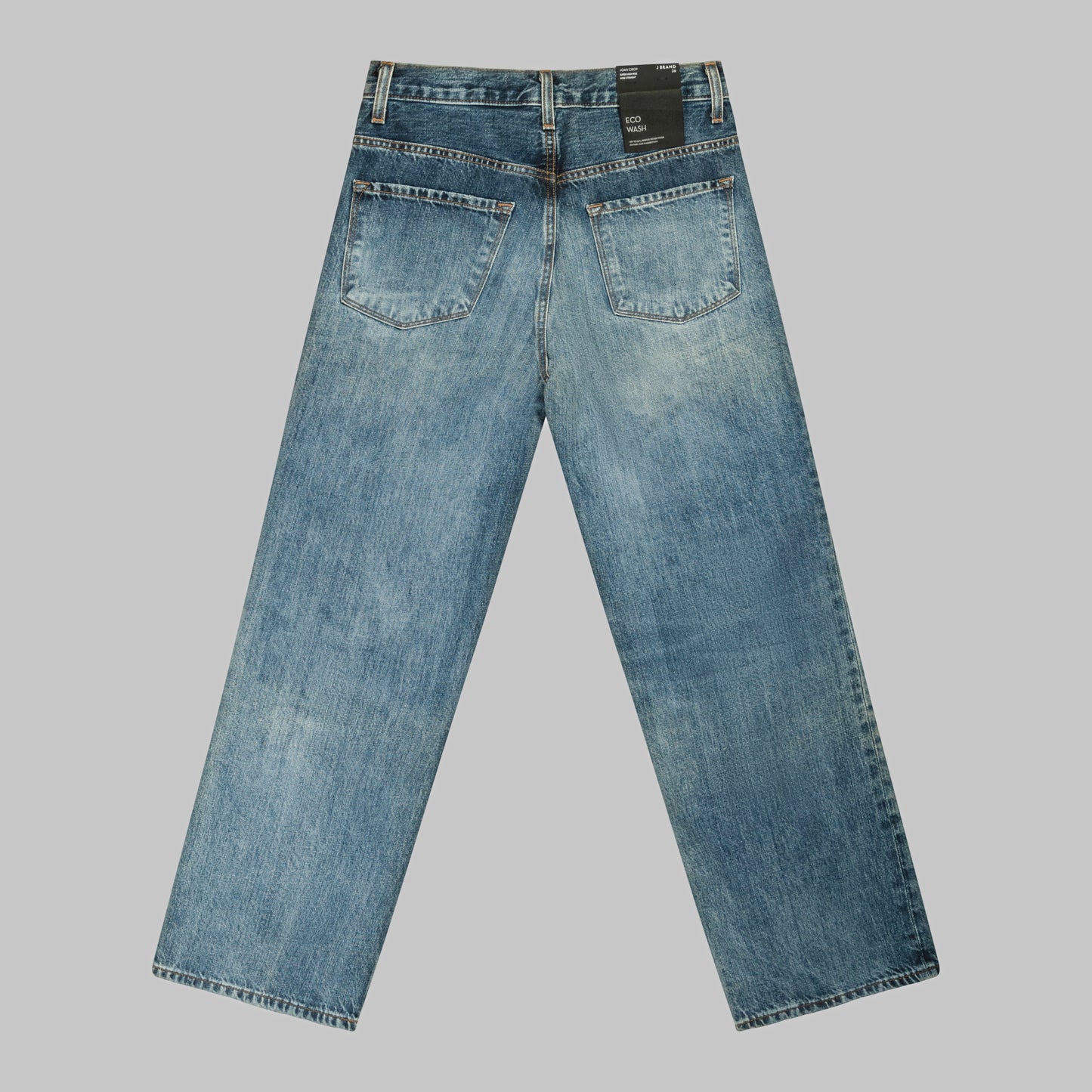 J Brand -  Dialogue Joan Cropped Wide-leg High-rise Jeans - Dialogue