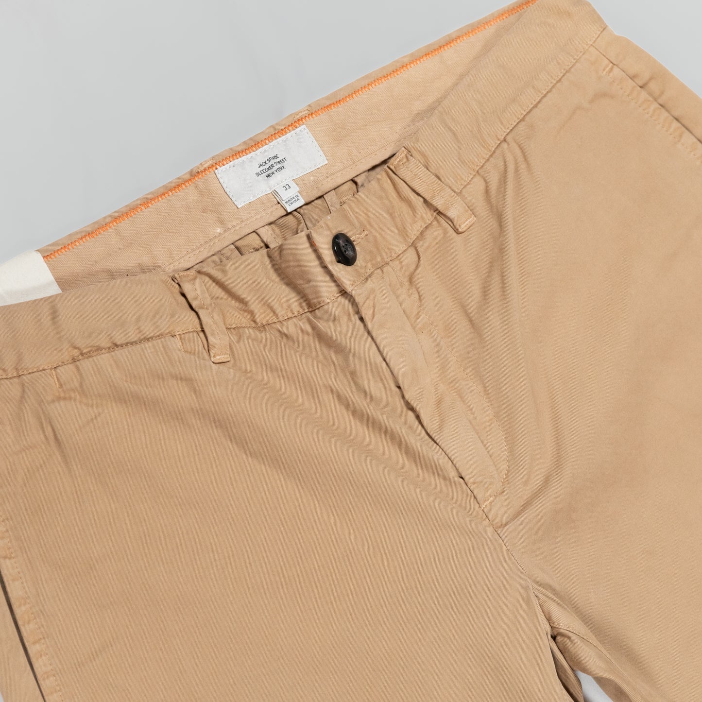 Jack Spade - Dixon Slim Chinos - Dark Khaki