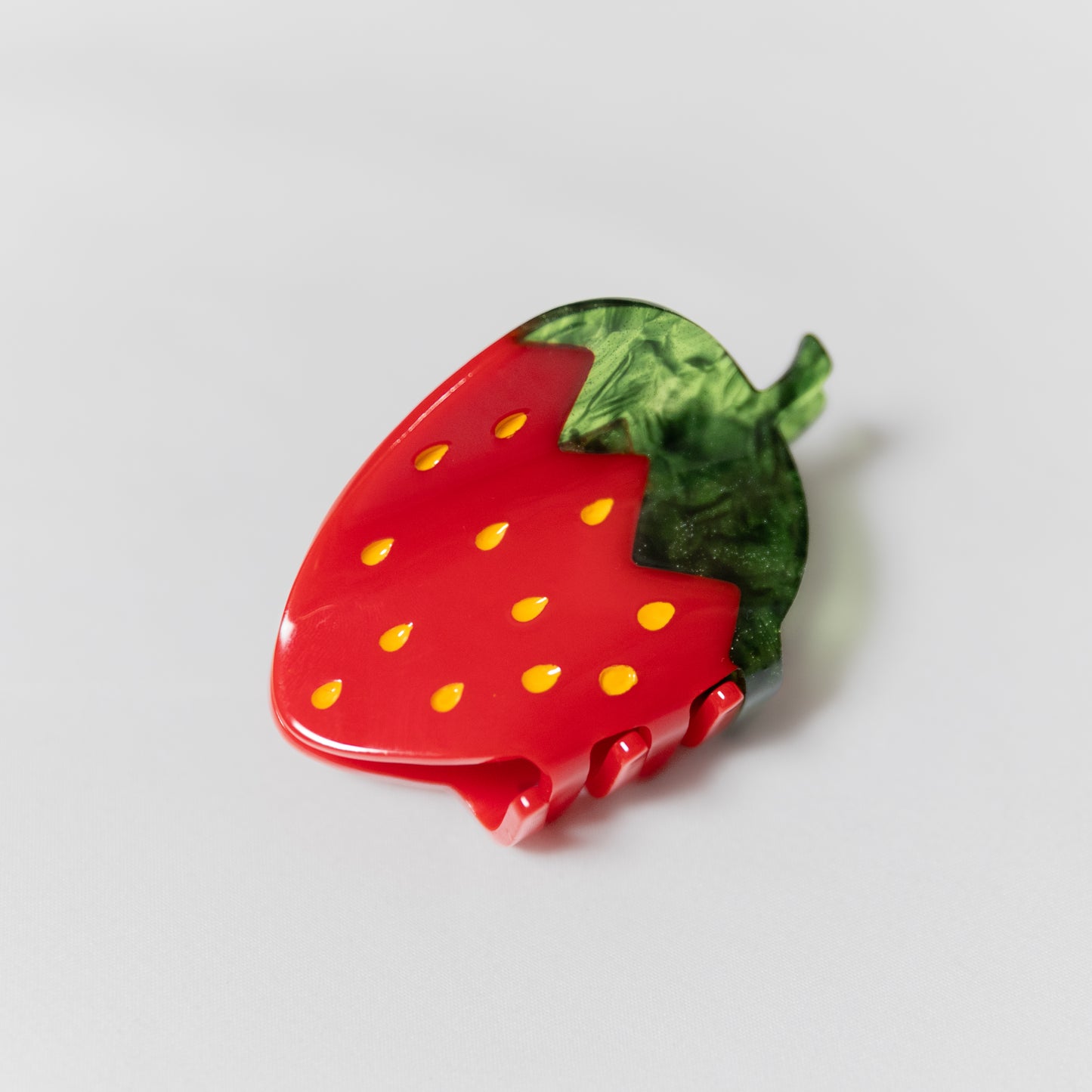 Jenny Lemons - Midi Red Strawberry Hair Claw Clip