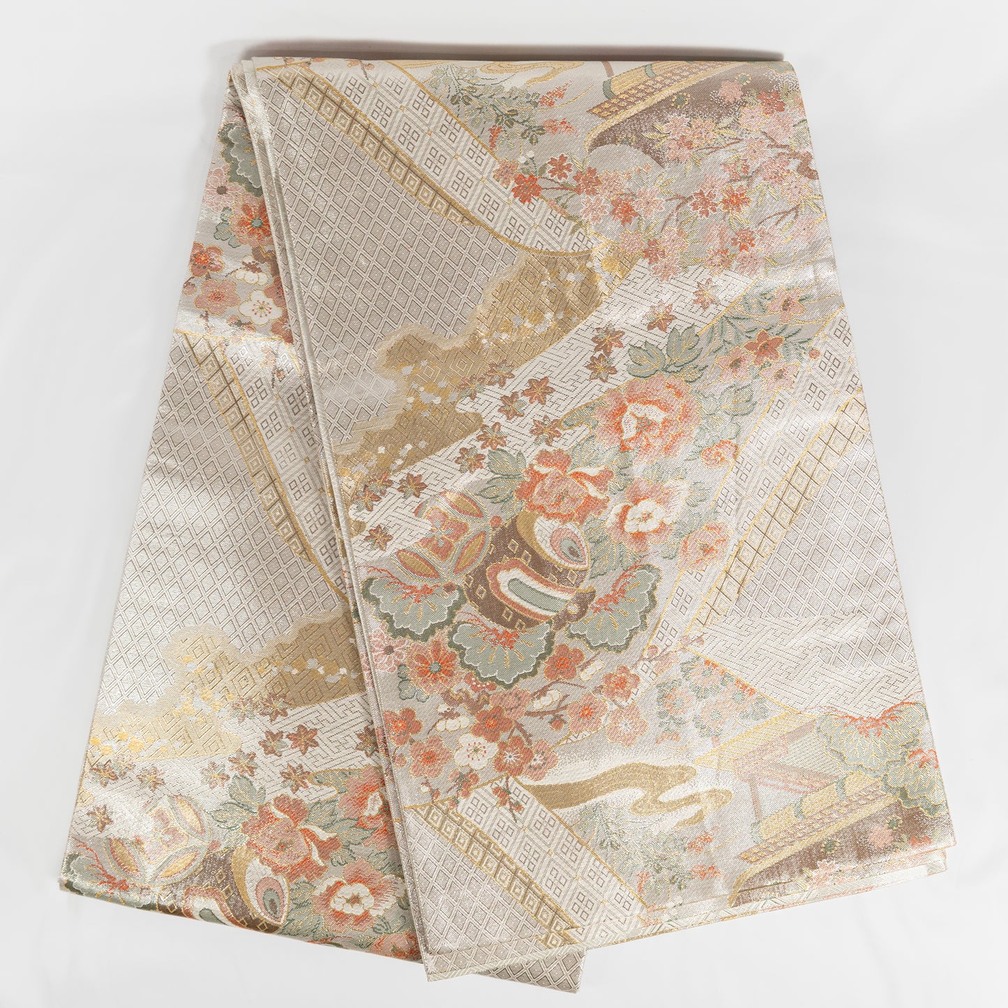 Vintage Japanese Kimono Belt Obi Table Runner (One of a kind)