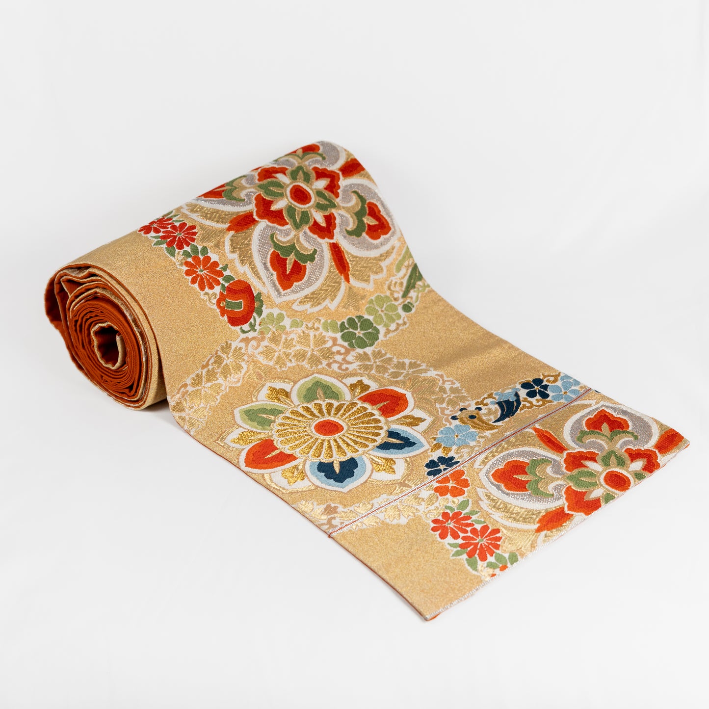 Vintage Japanese Kimono Belt Obi Table Runner (One of a kind)