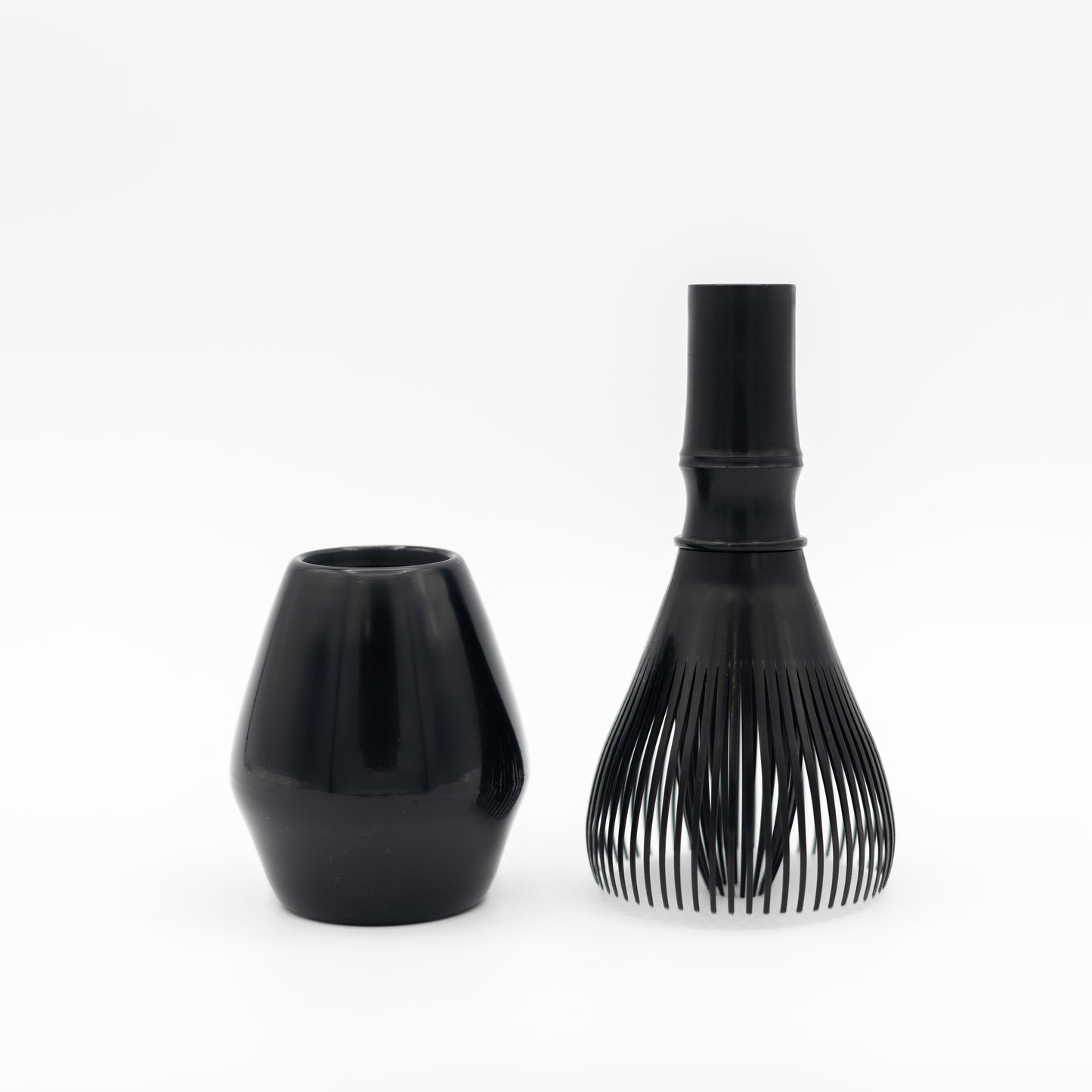 Resin Tea Whisk - Black