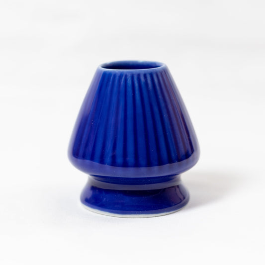 Mino Ware - Tea Whisk Stand  - Blue