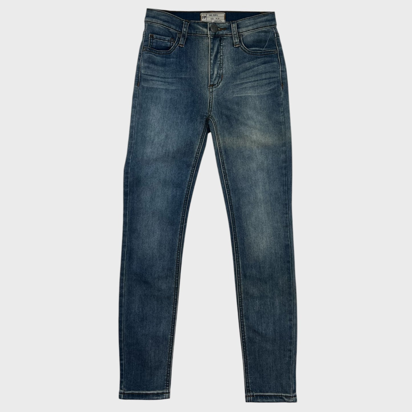 Free People -  Gummy High-Rise Stretch Jeans