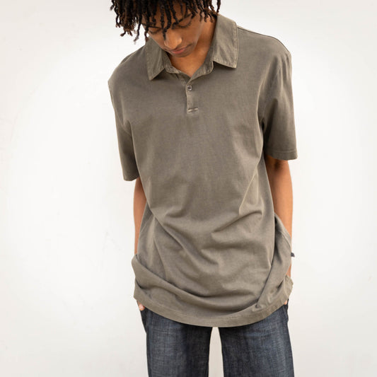 James Perse - Classic Linen Shirt - Platoon Pigment