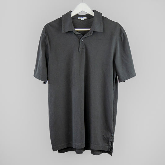 James Perse - Classic Linen Shirt - Carbon Pigment