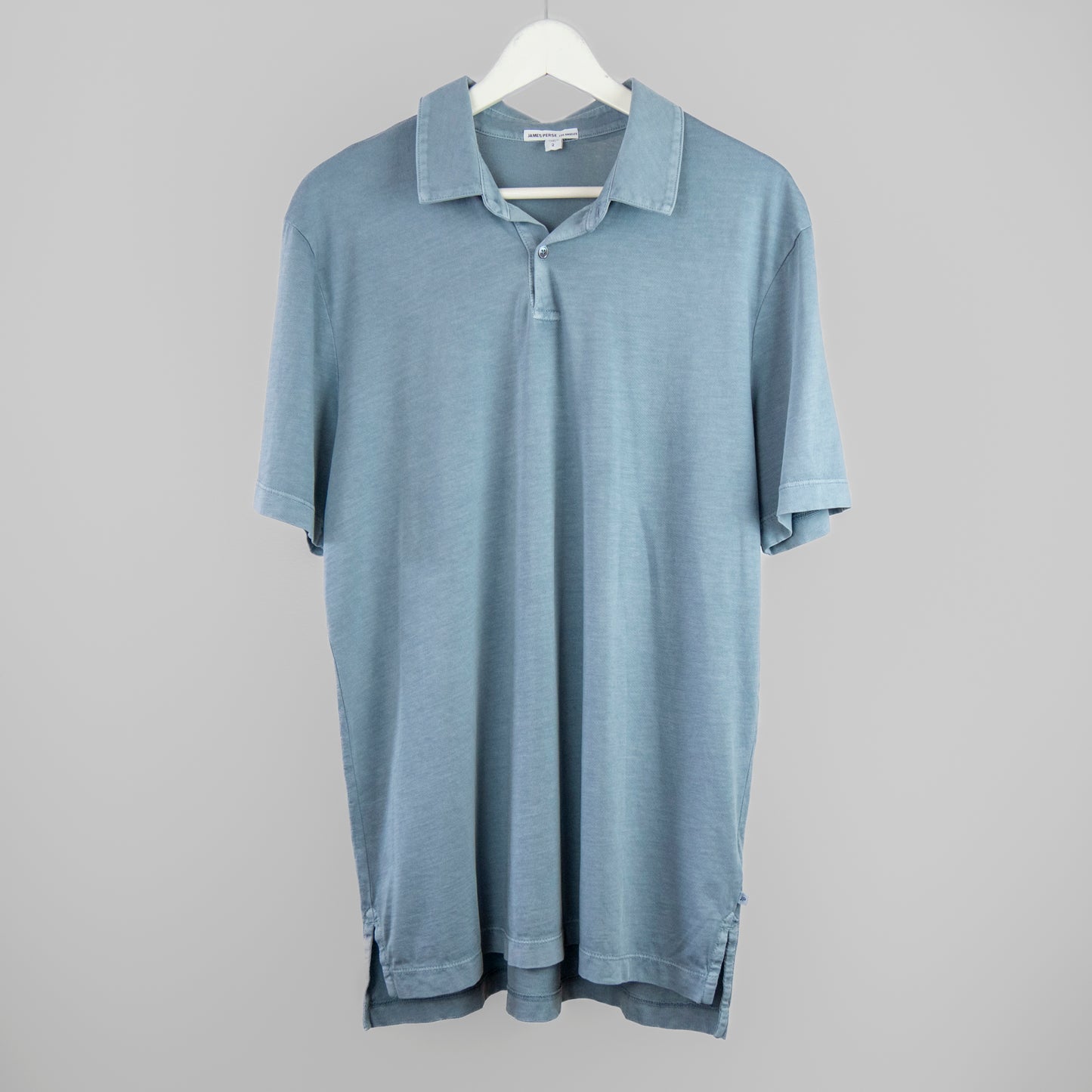 James Perse - Classic Linen Shirt - Bluestone Pigment