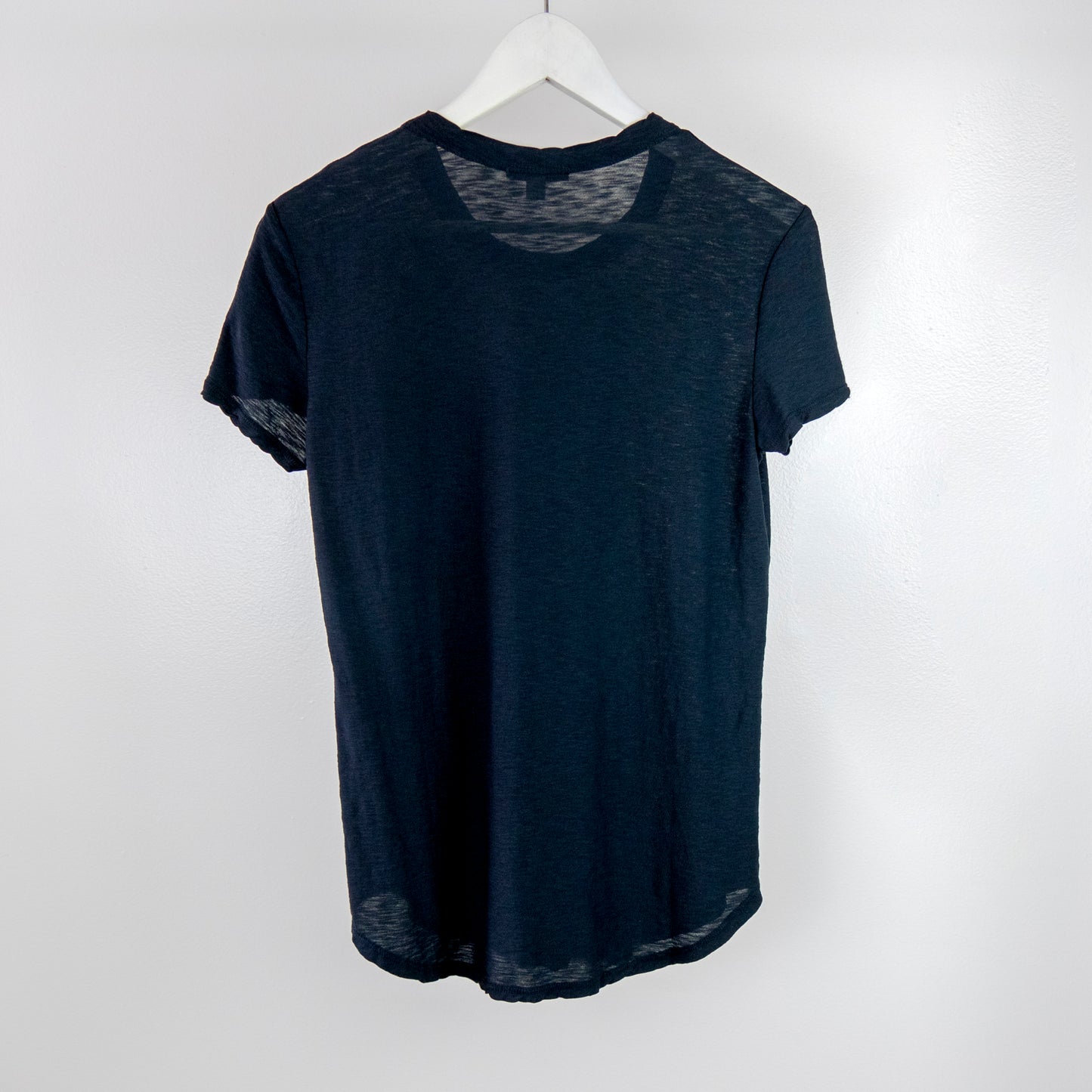 James Perse - Sheer Slub Crew Neck Tee - Deep