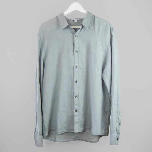 James Perse - Classic Linen Shirt - Breeze Pigment