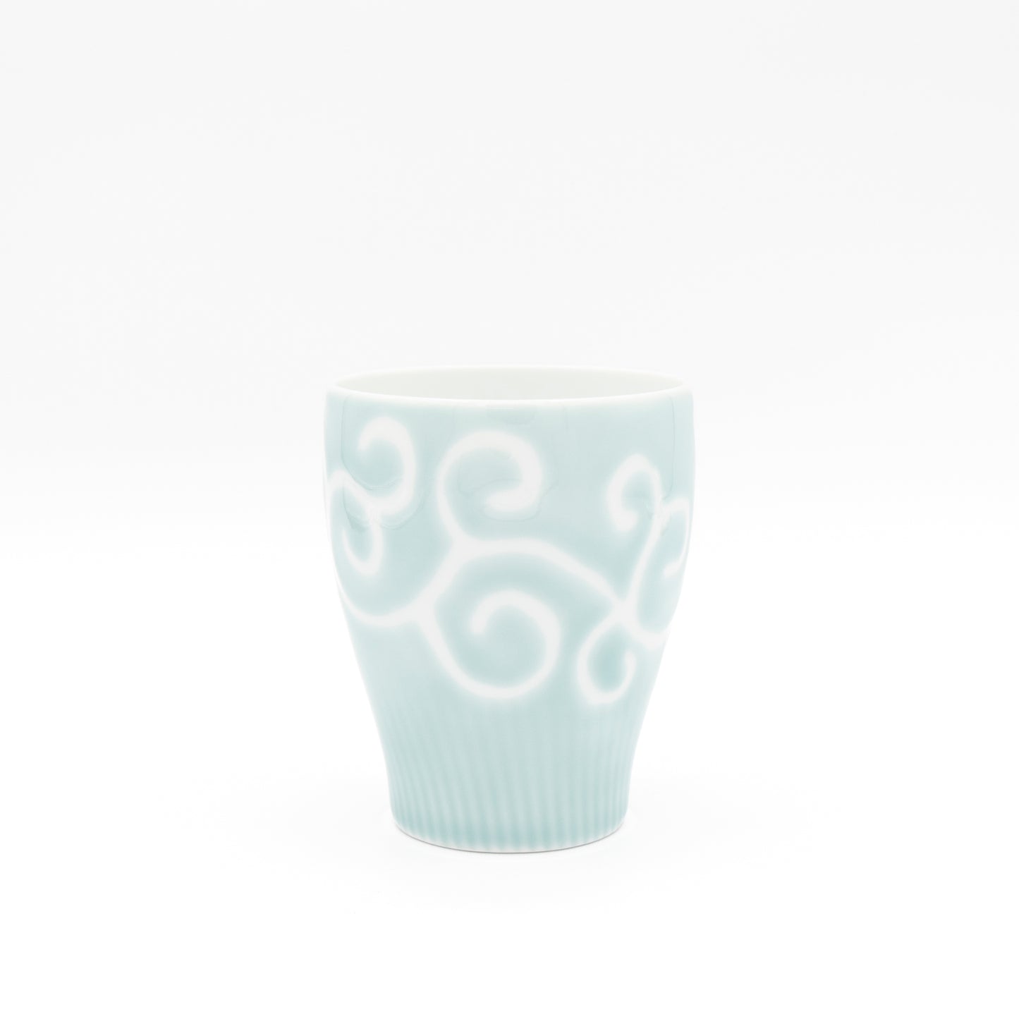 Seizan Kakewake Wave Cup - Blue | Imari Nabeshima Ware