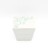 Seizan Kakewake Square Box - White