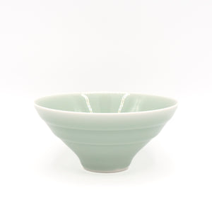 Kosengama - Celadon Rice Bowl - Blue