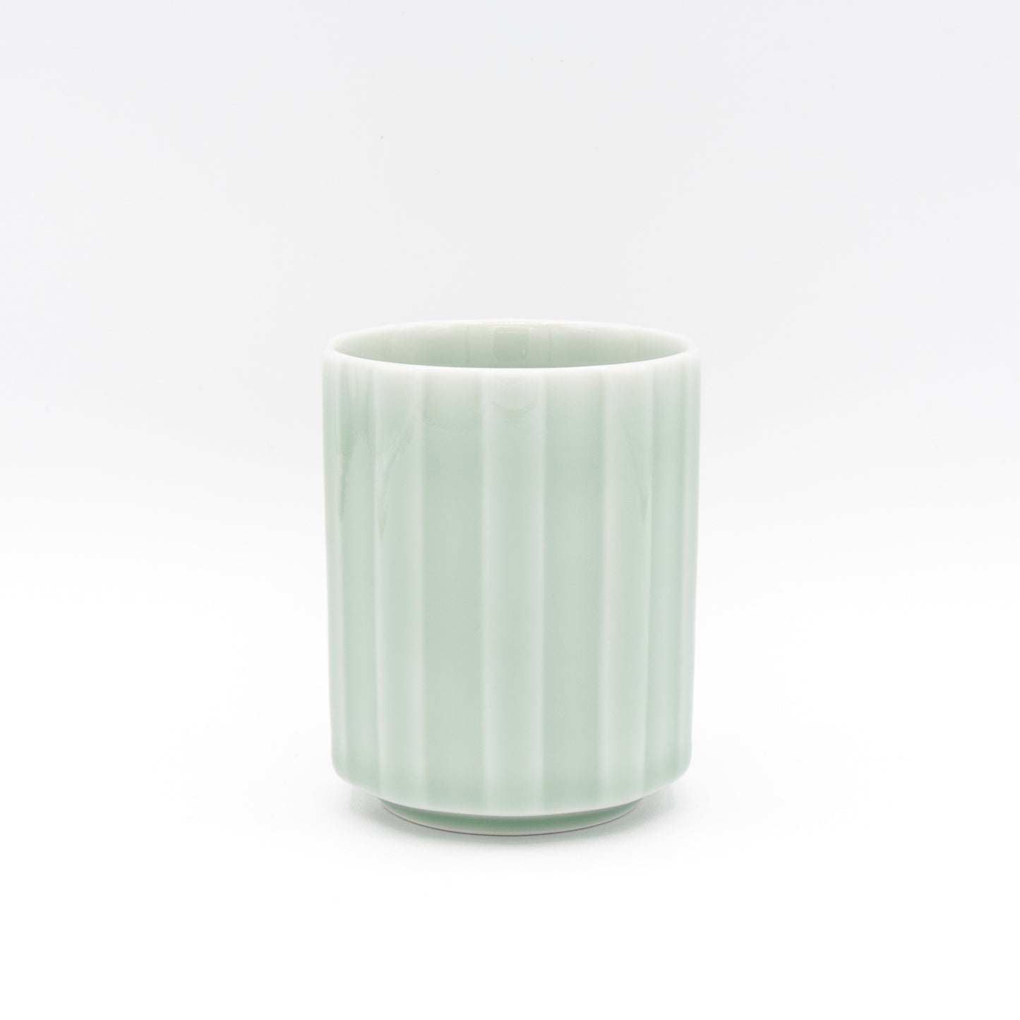 Kosengama -Celadon Tokusa Tea Cup