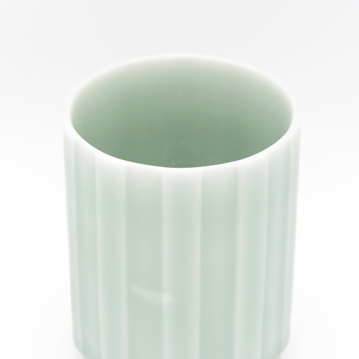 Kosengama -Celadon Tokusa Tea Cup