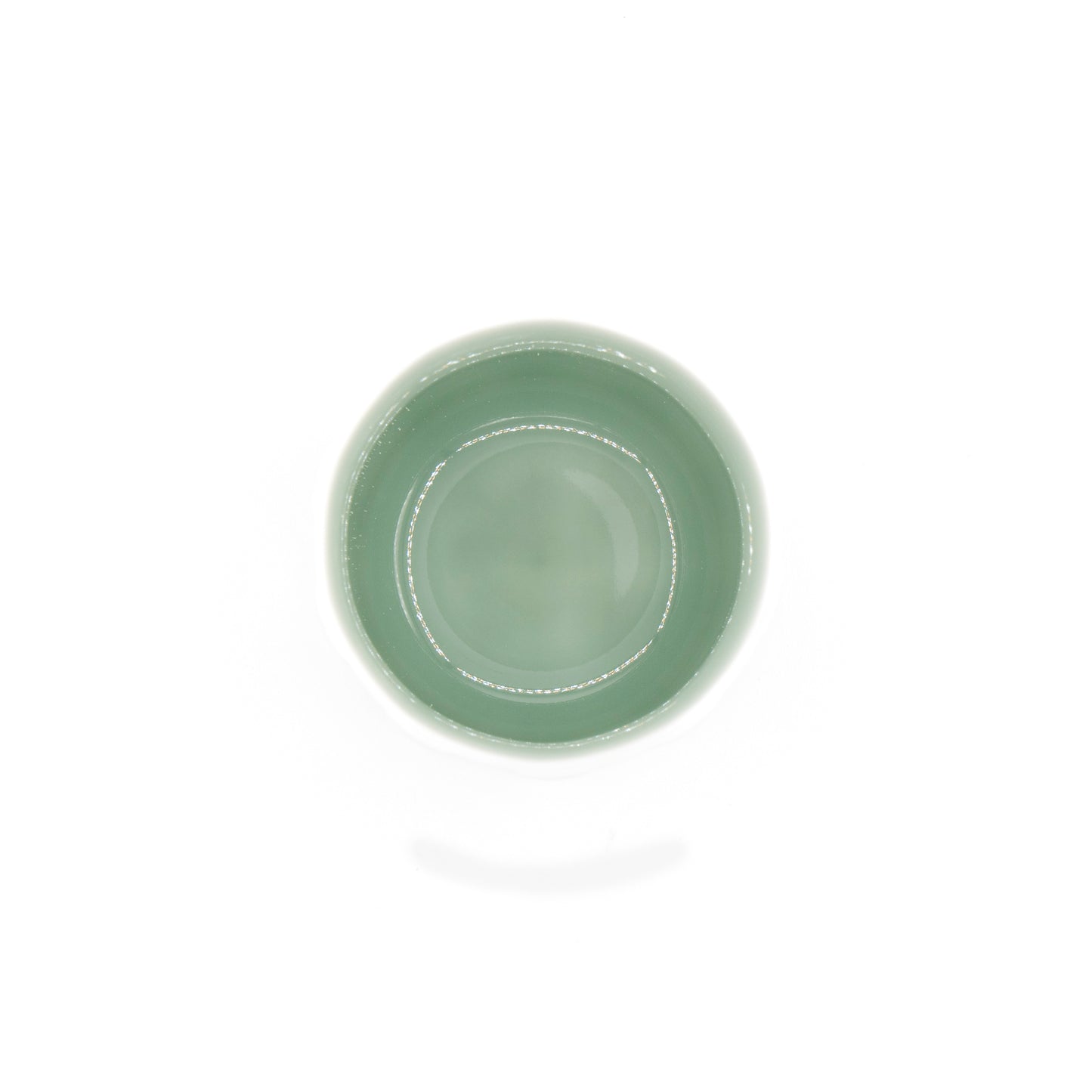 Kosengama -Celadon Tokusa Tea Cup