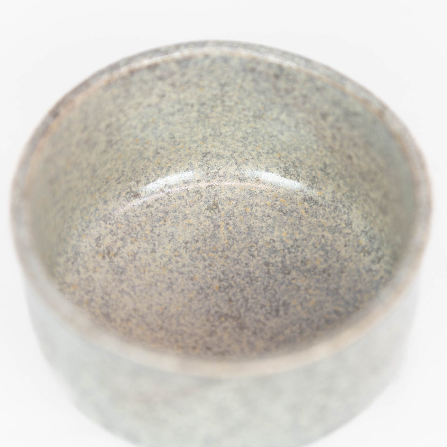 Oboro Grey - Matcha Bowl - Mino Ware