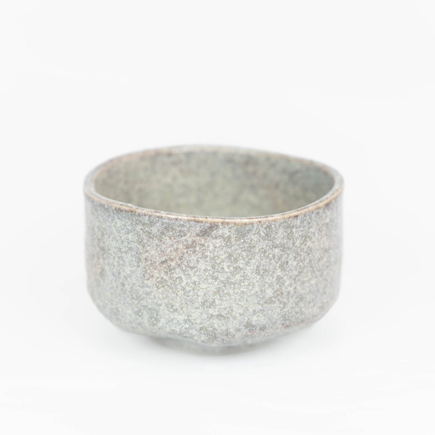 Oboro Grey - Matcha Bowl - Mino Ware