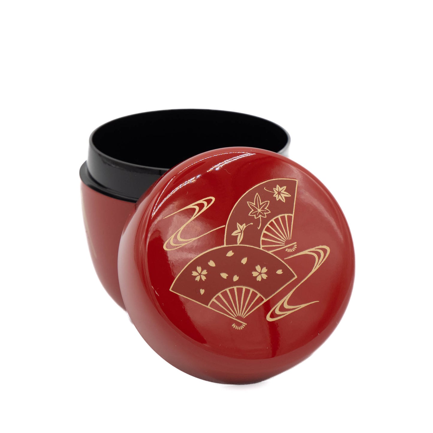 Natsume Gourd - Tea Canister - Red