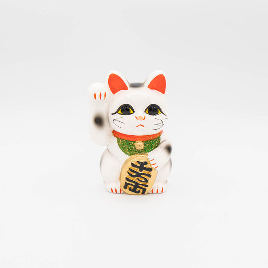 Tokoname Porcelain - Maneki Neko(Lucky Cat) - Left Hand