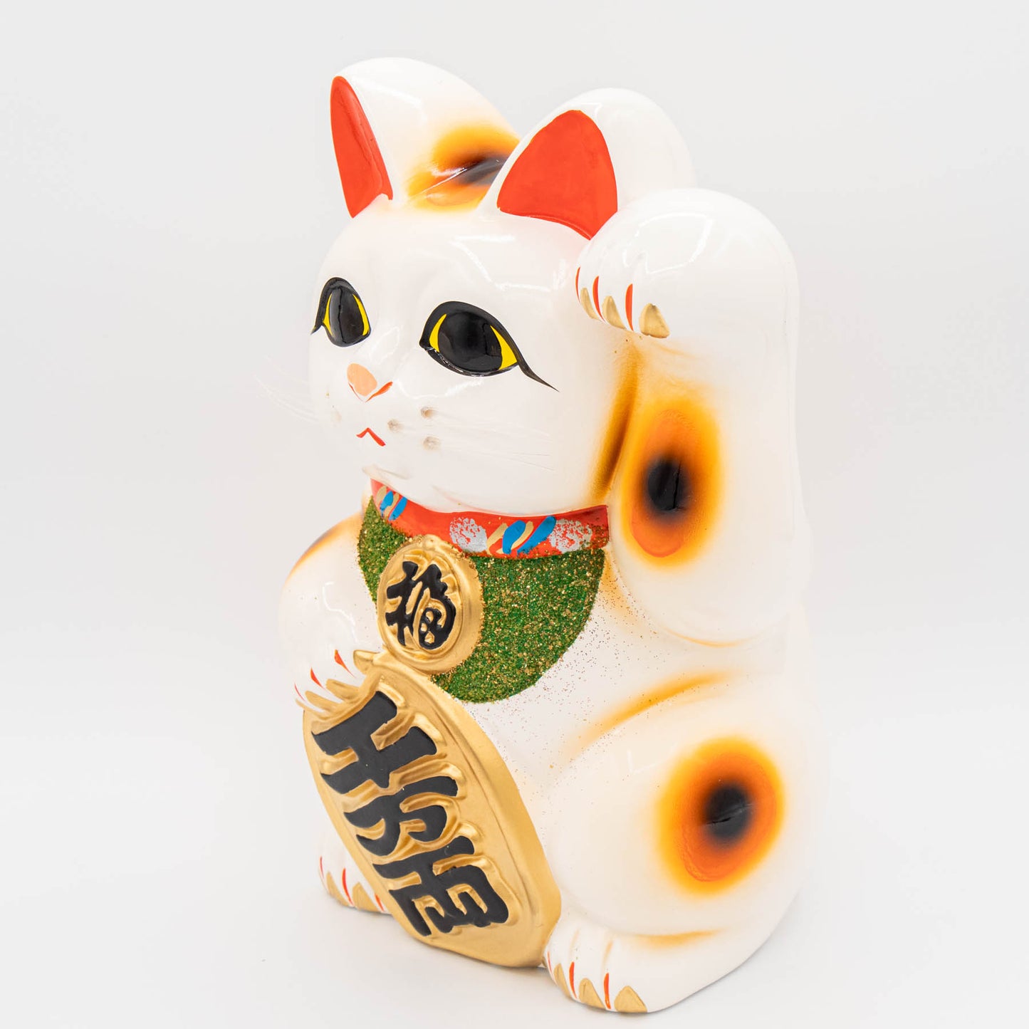 Tokoname Porcelain - Maneki Neko(Lucky Cat) - Right Hand