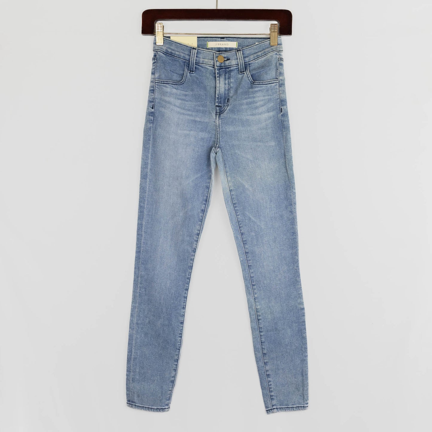 J Brand -  Alana High-Rise Cropped Skinny Jean