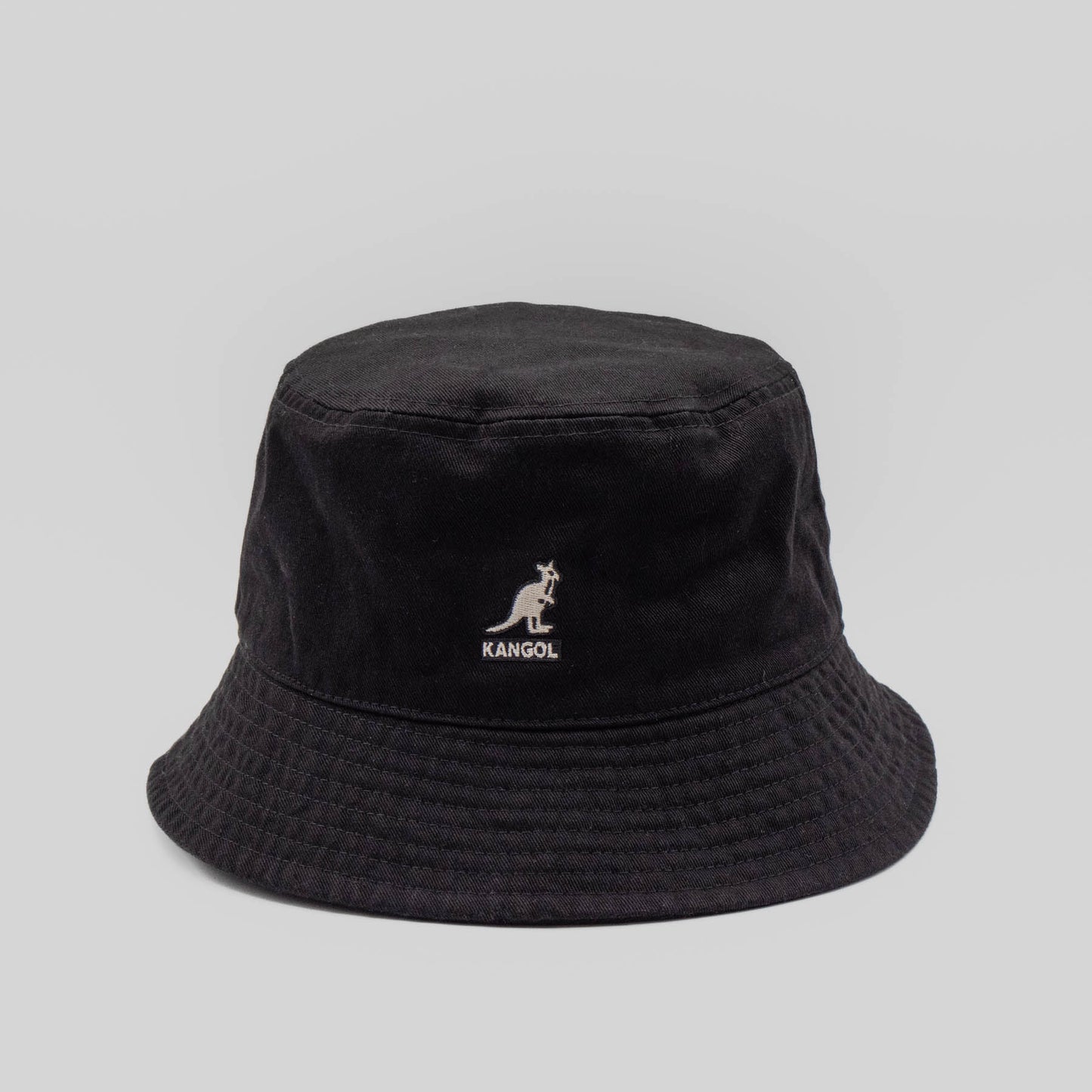 Kangol - Washed Bucket Hat - Black