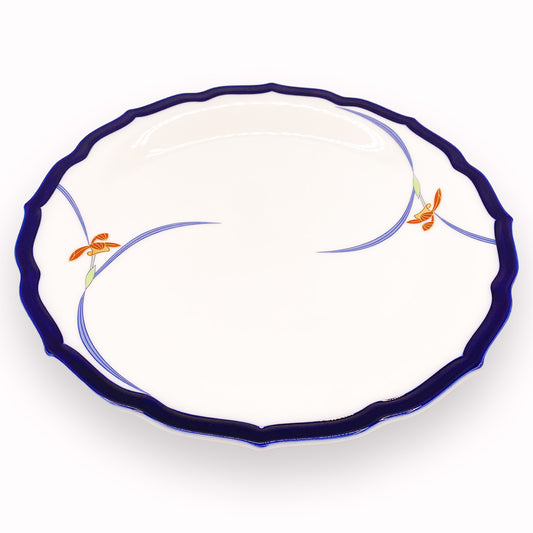 Koransha Porcelain Dinner Plate Orchid Lace | Arita Ware